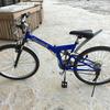 10000円 自転車売ります。26インチ 折りたたみ可能 ６段変速